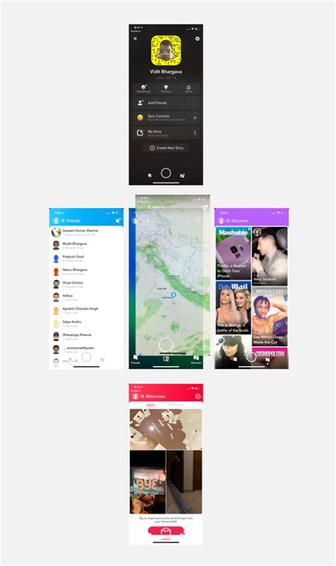 Redesigning The Snapchat Ui Problem By Vidit Bhargava Medium