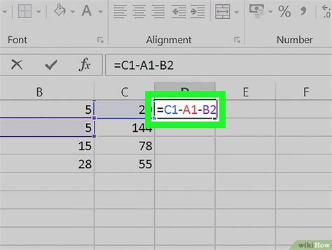 Formas De Restar En Excel Wikihow