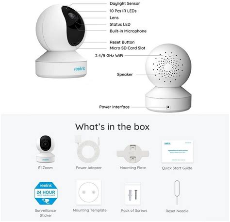 reolink E1-Zoom ab 76,49 € | Preisvergleich bei idealo.de