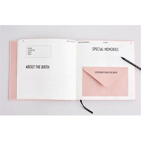 Deník miminka Baby s First Book Nude Bella Rose