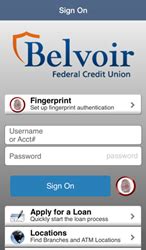 Belvoir Federal Now Supports Biometric Authentication Technology