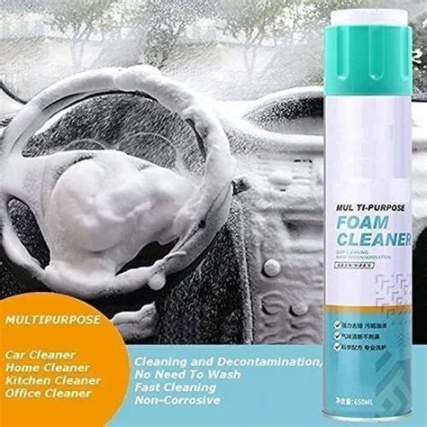 Car Foam Cleaner Spray Packaging Type Box Packaging Size 1588cm