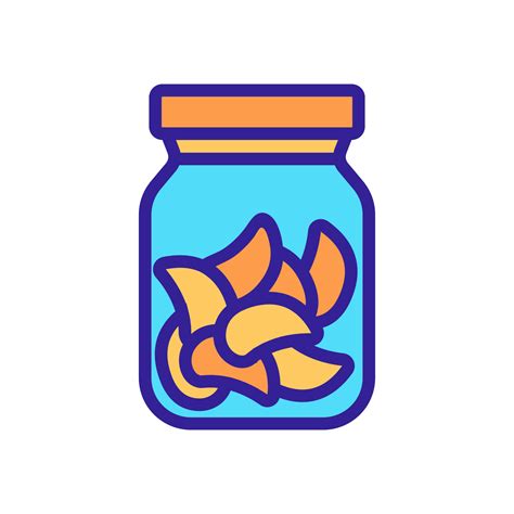 canned food can icon vector outline illustration 9758159 Vector Art at ...