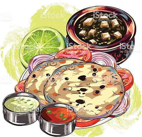 Indian Food Vector Art - Get Free Download Now!