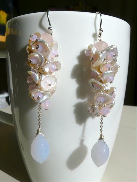 The Lavender Cascade Keishi Cluster Paired With Rose Water Flickr