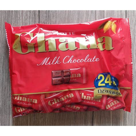 Lotte Ghana Chocolate Pack 24 Pcs Shopee Philippines