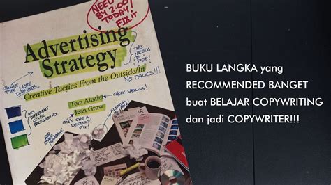 Rekomendasi Buku Buat Belajar Copywriting Dan Jadi Copywriter Book