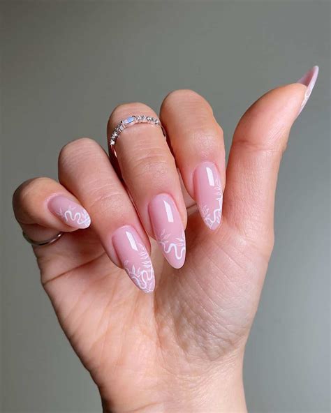 Stunning Nude Pink Nails Nude Marble Nails You Ll Love