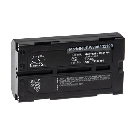 Vhbw Batterie compatible avec Nihon Kohden WEE 1000 appareil médical