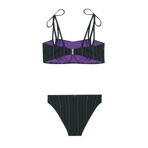 Ayje A 81 Fiji Crop Bikini Set L Grey Hipicon
