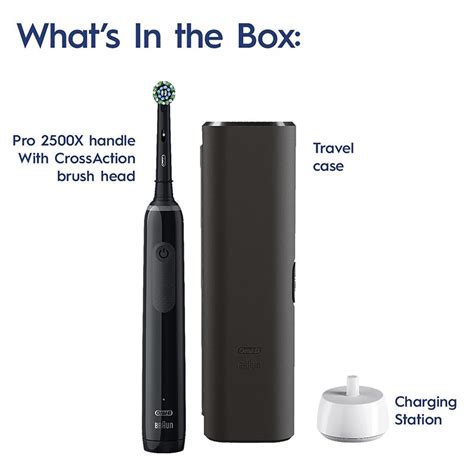 Buy Oral B Power Toothbrush Pro 2500 Black Online At Chemist Warehouse®