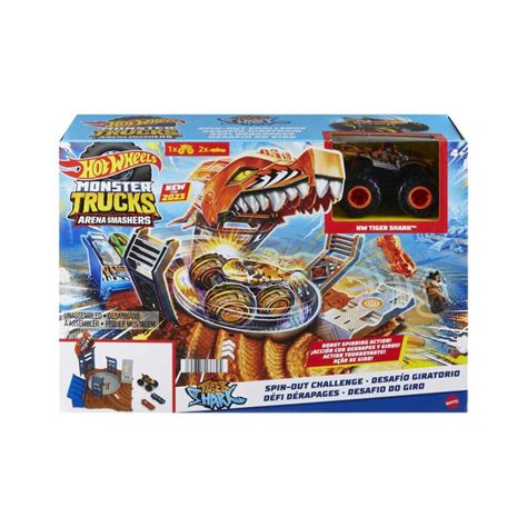 Hot Wheels Monster Trucks Arena Smashers Playset