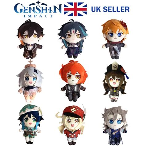 Fluffy Genshin Impact Plush Scaramouche Toy Anime Gorou Thoma Yae Miko