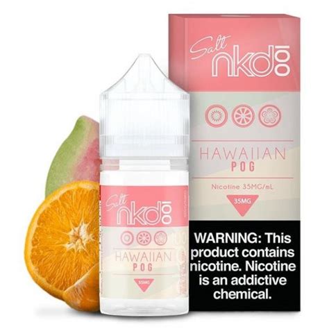 Naked 100 Salt Hawaiian Pog 30ML Salt Nicotine ELiquid