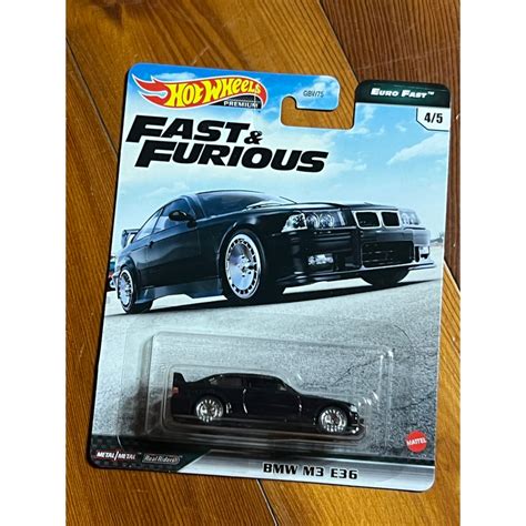 Hot Wheels 風火輪 BMW M3 E36 玩命關頭 蝦皮購物