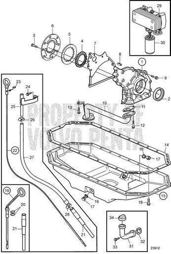 Lip Seal By Volvo Penta 21496591 Propride Marine