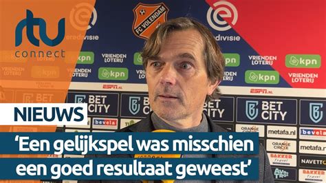 Reactie Phillip Cocu Na Fc Volendam Vitesse Youtube