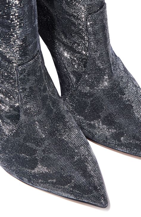 Текстильные ботфорты CASADEI