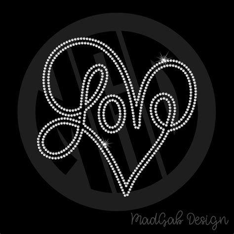 Rhinestone Svg Rhinestone Template Digital Download Svg Etsy