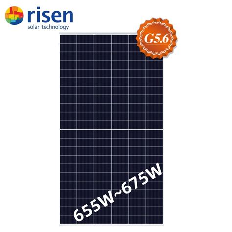 CE CB ISO Risen Solar Panel Aluminum Frame Rsm132 8 655m 655W Solar