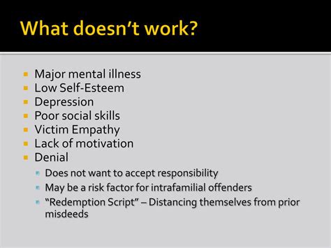 Ppt How To Effectively Treat Manage Sex Offenders In The Community Series Part Of