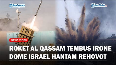 Iron Dome Israel Keok Roket Al Qassam Berhasil Tembus Dan Hantam