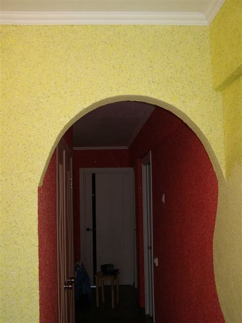 Отделка арки жидкими обоями - фото и картинки abrakadabra.fun