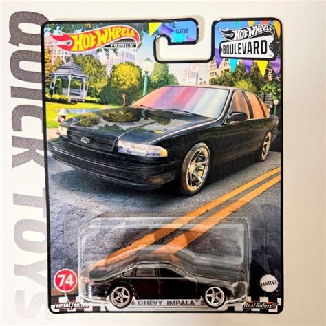 玩具快克 HOT WHEELS 風火輪 林蔭大道 精裝 74 膠胎 收藏 96 Chevy Impala SS 蝦皮購物