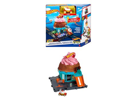 Pista De Juguete Hot Wheels Heladeria