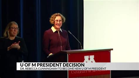 U Of M Board Of Regents Selects Dr Rebecca Cunningham As New President