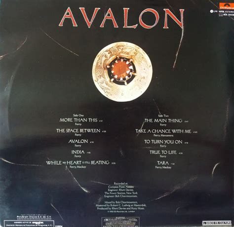 roxy  avalon vinyl lp discrepancy records