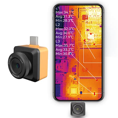 InfiRay Xinfrared T2S+ Thermal Camera, 256X192 IR Resolution, 8mm Macr ...