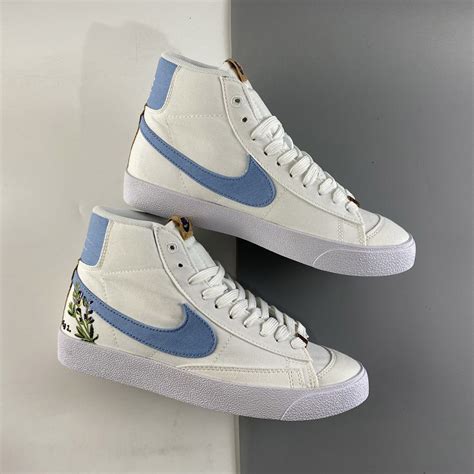 Nike Blazer Mid 77 Indigo”white Light Blue For Sale The Sole Line