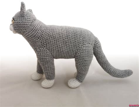 Realistic Cat Crochet Pattern Np