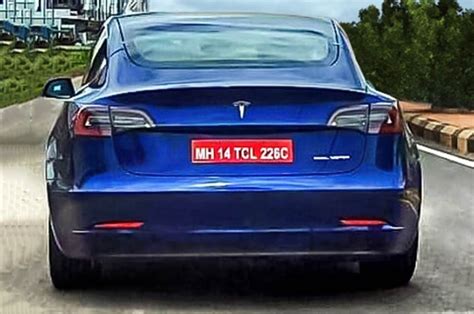 Tesla Model 3 Spotted On Indian Roads, Launch Soon
