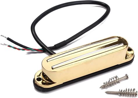 Alnicov Dual Hot Rail Humbucker Pickup Single Coil Guitar Pickup Fit
