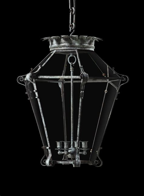 Antique Hanging Lanterns And Globes Jamb