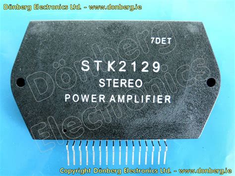 Semiconductor: STK2129 (STK 2129) - STEREO POWER AMPLIFIER... - UK (GBP)