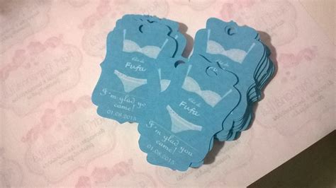 Tag Ch De Lingerie Personalizado Elo Produtos Especiais