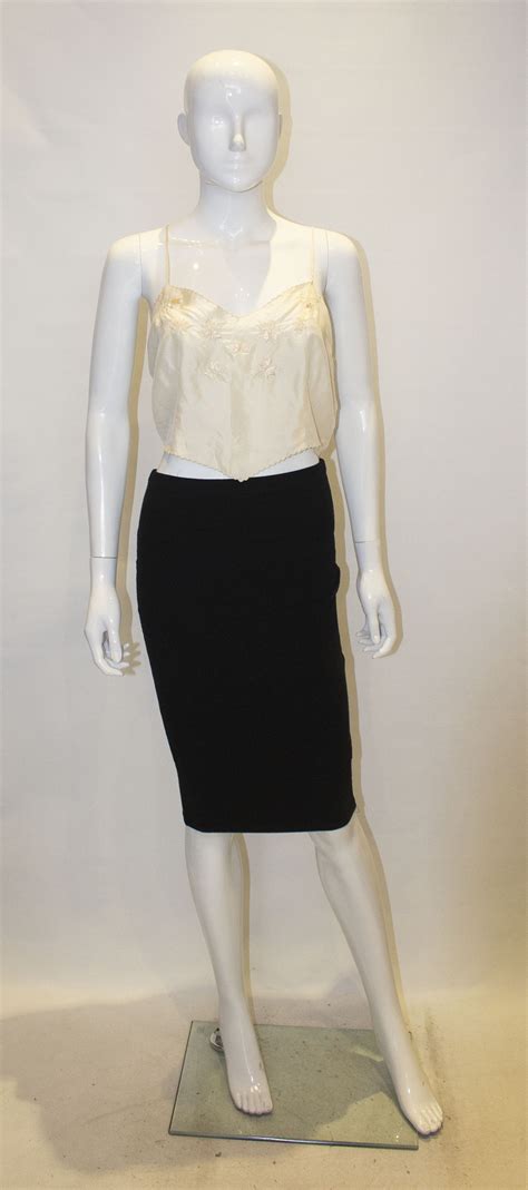 A Vintage 1950s Silk Lingerie Cami Top Etsy