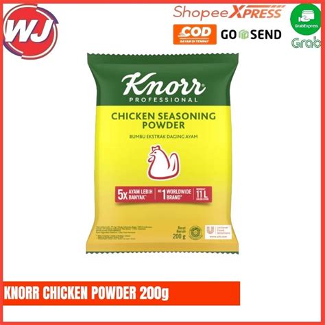 Jual Knorr Chicken Powder 200g Shopee Indonesia