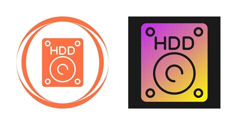 Hdd Vector Icon 39999606 Vector Art At Vecteezy