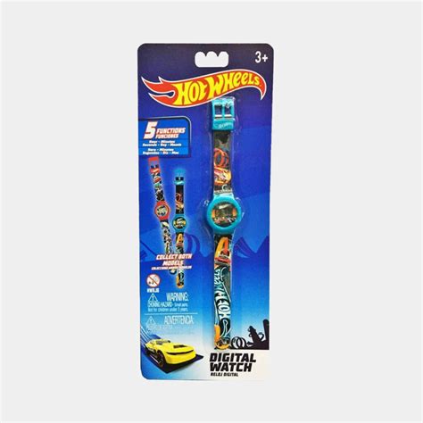 Reloj Hot Wheel Digital Intek Plop Tienda De Juguetes