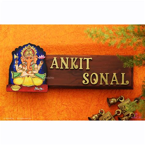 Lotus Name Board Ethniichic