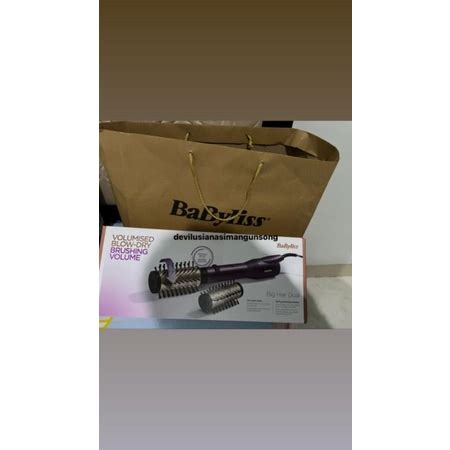 Jual Blow Hair Dry Big Hair Dual Hot Air Styler As E Sisir Pengering Rambut Shopee Indonesia