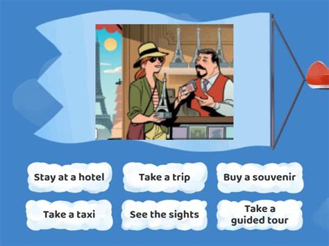 A15 Tourisim Collocations Find The Match