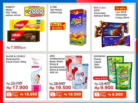 Promo Indomaret Hari Ini Gila Gilaan Pakai ShopeePay Lebih Murah