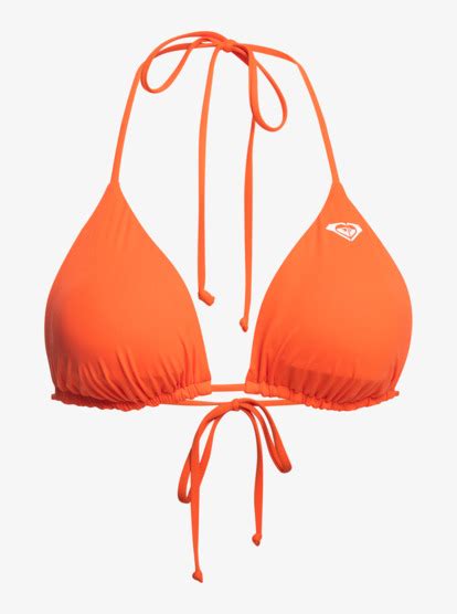 Surf Kind Kate Triangle Bikini Top For Women Roxy