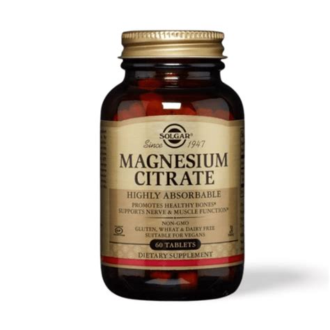 SOLGAR Magnesium Citrate – THE GOOD STUFF