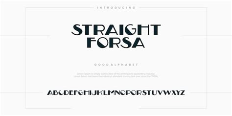 Premium Vector Abstract Fashion Font Alphabet Minimal Modern Urban